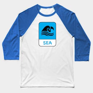 Sea picture Baseball T-Shirt